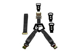 Universal Gloss Black Bed mounted Rapid Tire Strap | Dirty Garage
