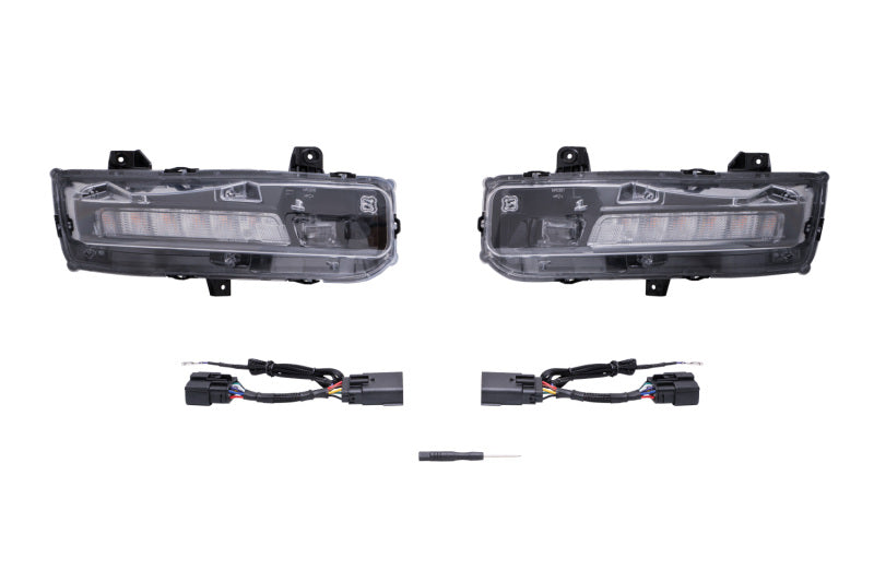 2018-2023 Mustang Elite Series Cool White Combination Fog Lights | Dirty Garage