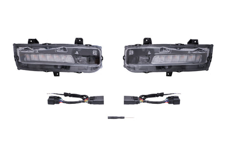 2018-2023 Mustang Elite Series Cool White Combination Fog Lights | Dirty Garage