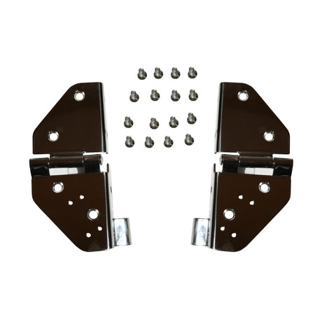 Rugged Ridge 76-95 Jeep CJ / Jeep Wrangler Stainless Steel Windshield Hinges | Dirty Garage