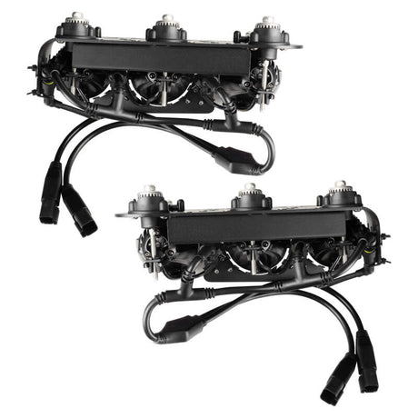 2021-2024 Bronco Off Road Laser and LED Fog Light Kit for Steel Bumper - View 2 | Dirty Garage