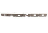 2021+ Bronco Grille Lettering Overlay Kit - Bronze | Dirty Garage
