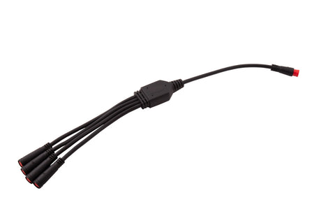 Universal RGB+W M8 5-Pin 2-Way Splitter Wire - View 2 | Dirty Garage