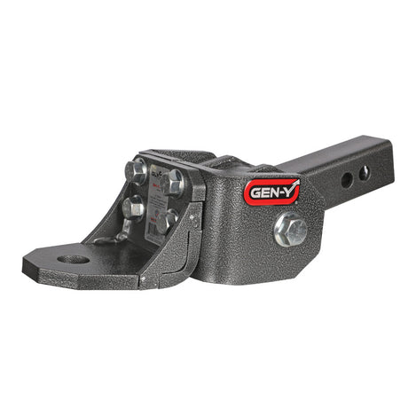 Gen-Y Glyder Torsion-Flex 2in Shank 2in Drop 7K Hitch w/Ball Platform/1in Diameter Mounting Hole | Dirty Garage