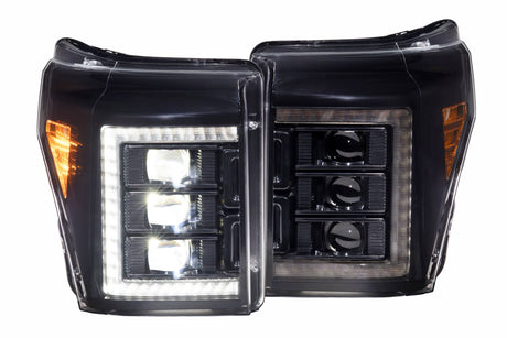 2011-2016 Superduty XB LED Headlights White DRL | Dirty Garage