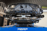 2020-2024 GM Corvette 3" Active Cat Back Quad Split Rear Exit Exhaust with AFM Sims - View 6 | Dirty Garage