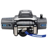 Universal 12k LBS SX12 Graphite Steel Wire Rope Winch | Dirty Garage