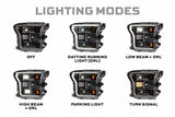 2015-2017 F-150 XB Hybrid LED Headlights Set (LF550.2)