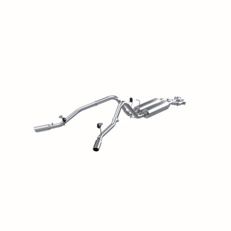 2003-2007 GM HD 6.0L CC-SB Cat Back Dual Split Side | Dirty Garage