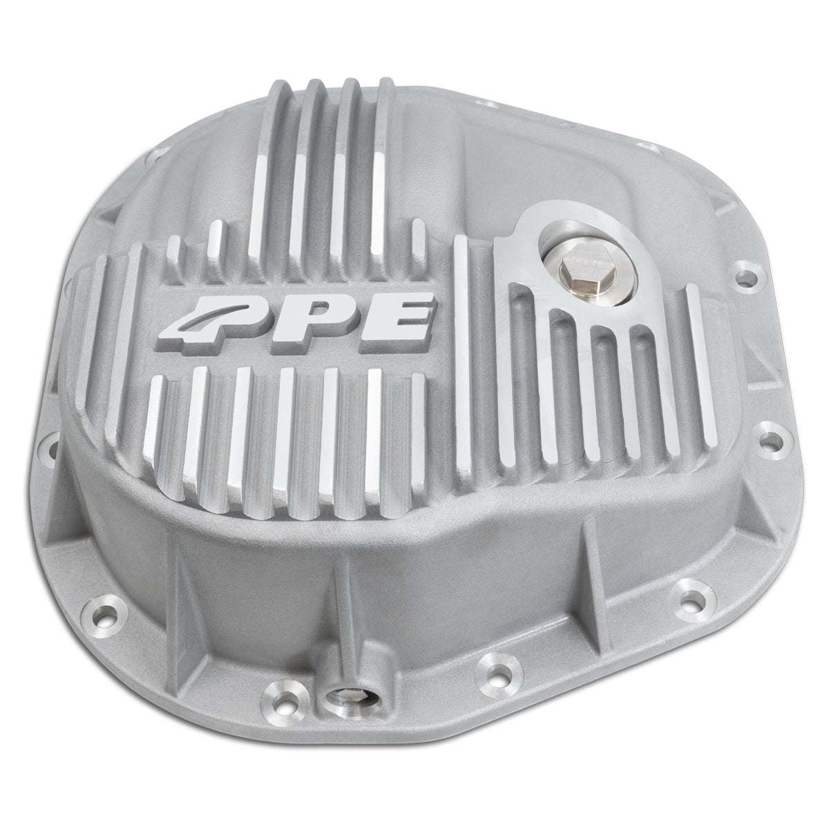 2017-2024 Superduty Differential Cover HD 10.25 Inch/10.5 Inch Curved Back Raw - View 3 | Dirty Garage