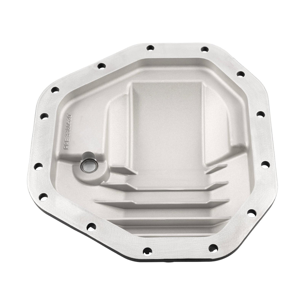 2017-2022 Superduty SuperDuty Dana M275 Heavy-Duty Cast-Aluminum Rear Differential Cover Raw - View 4 | Dirty Garage
