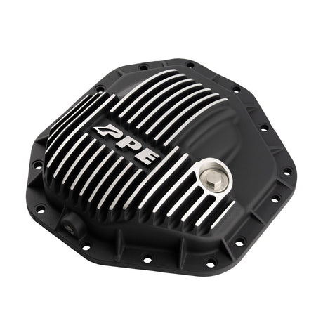 2017-2021 Superduty SuperDuty DANA M275 Heavy-Duty Cast-Aluminum Rear Differential Cover Brushed - View 2 | Dirty Garage