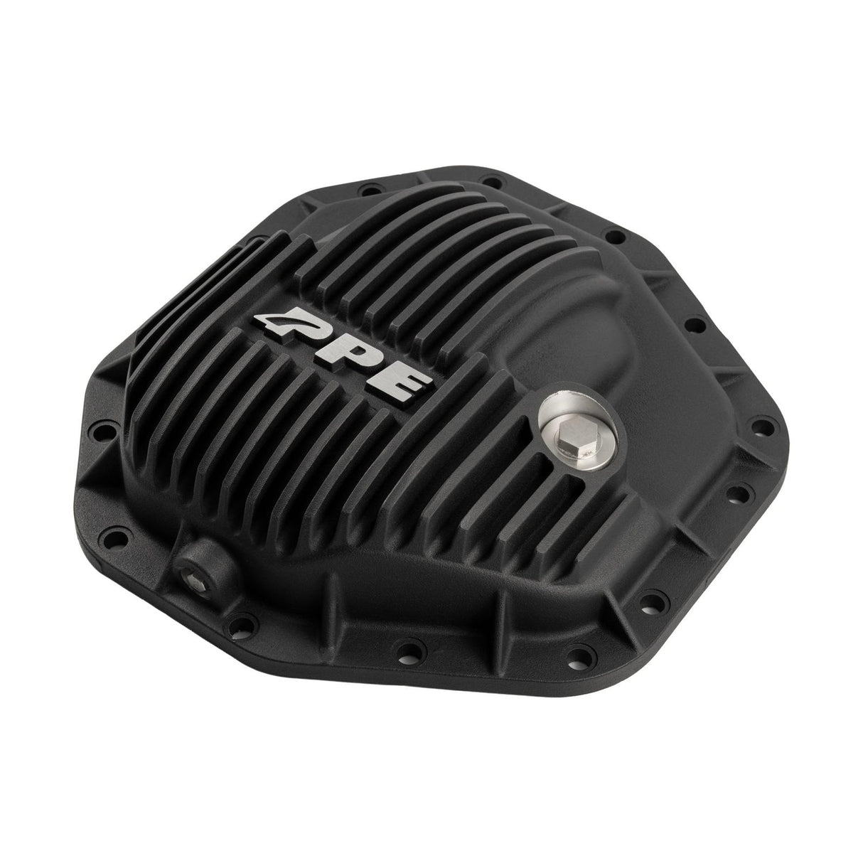 2017-2022 Superduty Differential Cover Rear - Dana M275 10.8 Inch-14 Bolt - Superduty - Black - View 2 | Dirty Garage