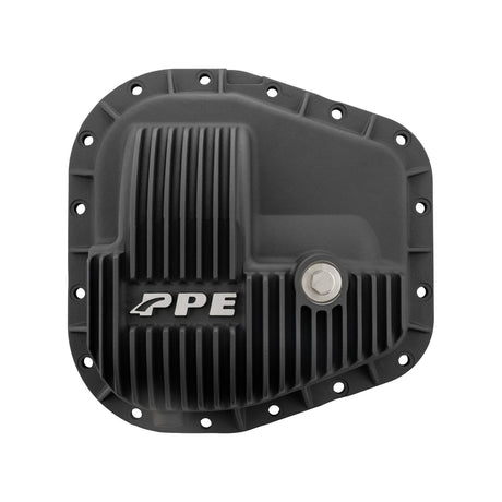Universal SuperDuty Sterling 11.6 Inch- 16 Bolt Heavy-Duty Cast-Aluminum Rear Differential Cover-Black | Dirty Garage