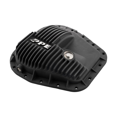 Universal SuperDuty Sterling 11.6 Inch- 16 Bolt Heavy-Duty Cast-Aluminum Rear Differential Cover-Black - View 2 | Dirty Garage