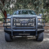 2011-2016 Super Duty HDX Bandit Black Front Bumper - View 2 | Dirty Garage