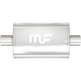 Universal Muffler Mag Stainless Steel 14x4x9 2.5/2.5 C/C | Dirty Garage