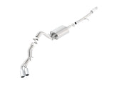 Borla Touring Cat Back 15-16 Chevy Suburban 5.3L V8 2.75in, 2.25in Dual Same Side Exit 4in Tips - View 2 | Dirty Garage