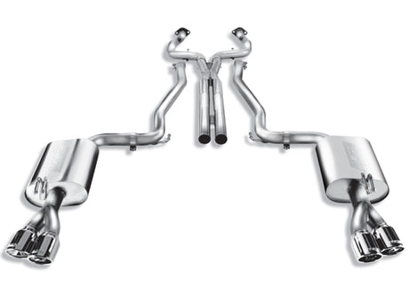 Borla 08-09 Pontiac G8/GT 6.0L 8cyl SS Catback Exhaust w/ X Pipe - View 4 | Dirty Garage