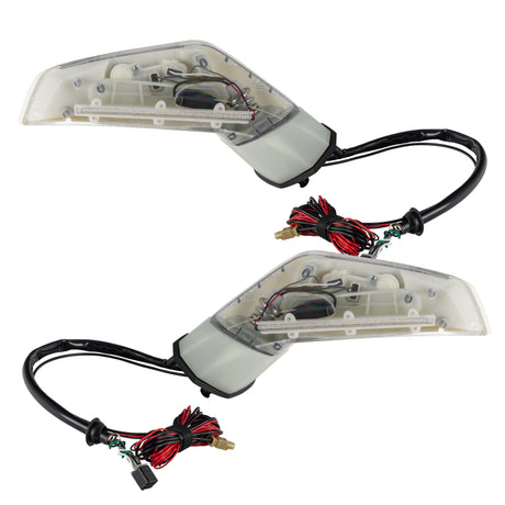 2005-2013 Corvette C6 Concept Series Unpainted Side Mirror Lights | Dirty Garage