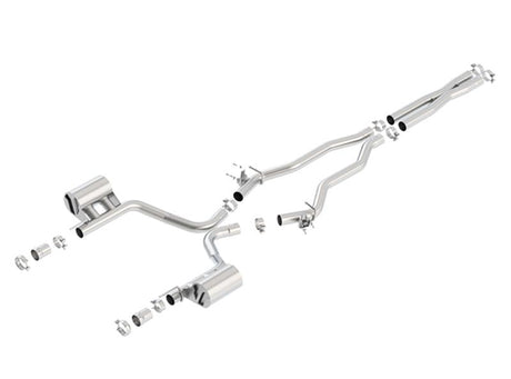 Borla 2015-2022 Charger SRT 392 / Scat Pack 6.4L Atak Catback Exhaust Single Split Rear Exit | Dirty Garage