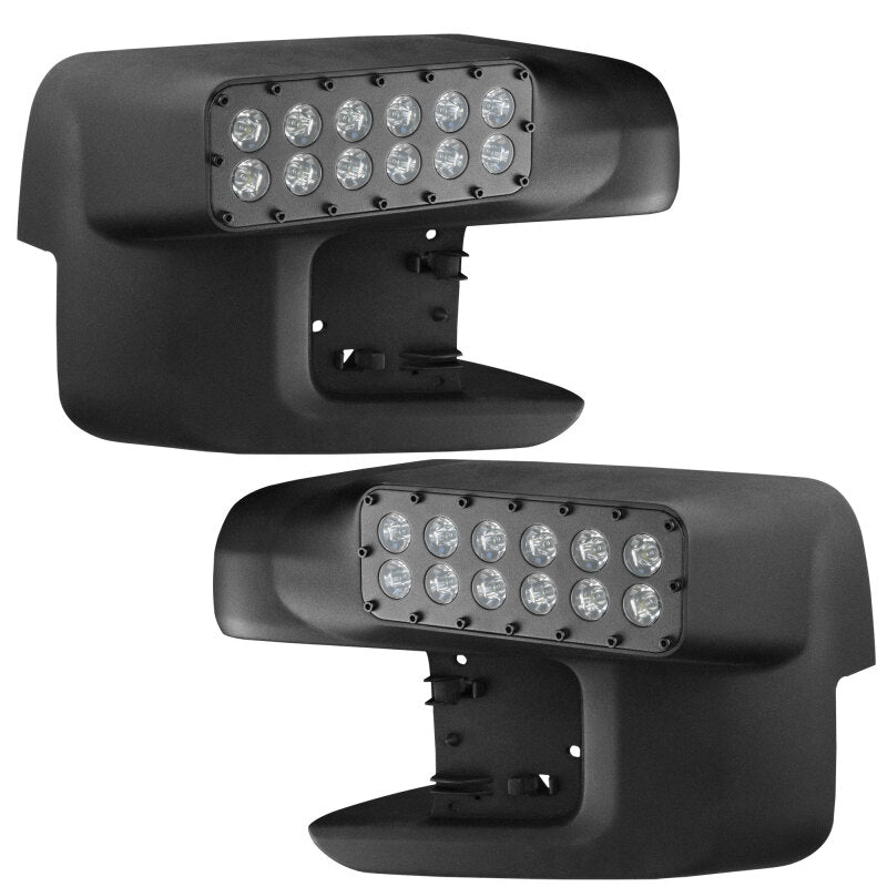 2021-2025 F-150 LED Off-Road Side Mirror Ditch Lights White LED - View 2 | Dirty Garage