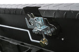 Dee Zee Universal Tool Box - Red Crossover - Single Lid Black BT Pull Handle (Low/Txt Blk) - View 7 | Dirty Garage