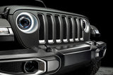2018-2024 Wrangler JL Oculus Bi-LED Projector Headlights Graphite Metallic 5500K - View 17 | Dirty Garage