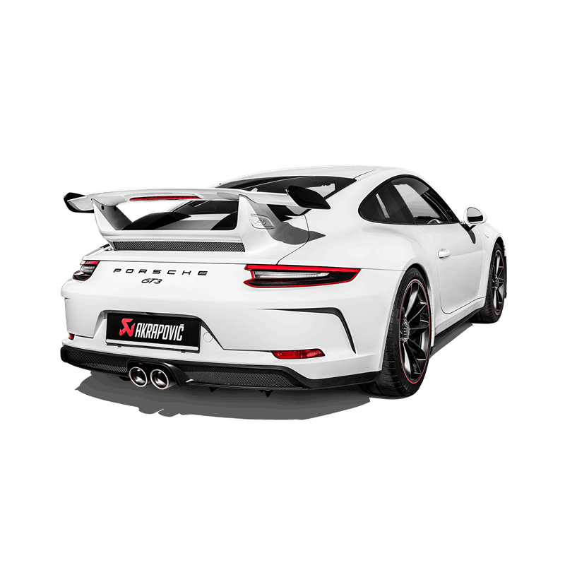 2018 Porsche 911 GT3 Slip-On Race Line Titanium Tail Pipe Set - View 3 | Dirty Garage