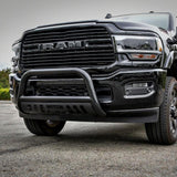 2019-2024 Ram HD E-Series Black Bull Bar - View 4 | Dirty Garage