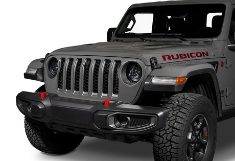 2007-2017 Wrangler Gladiator 7in High Powered LED Headlights Pair Dynamic - View 9 | Dirty Garage