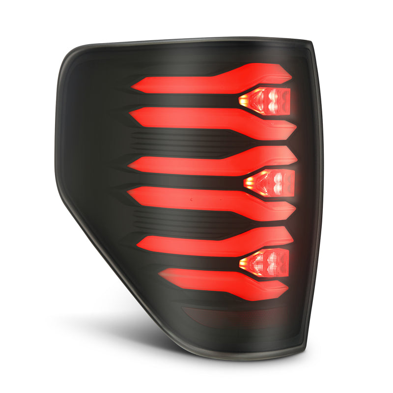 2009-2014 F-150 Luxx-Series LED Tail Lights Black Housing - View 4 | Dirty Garage