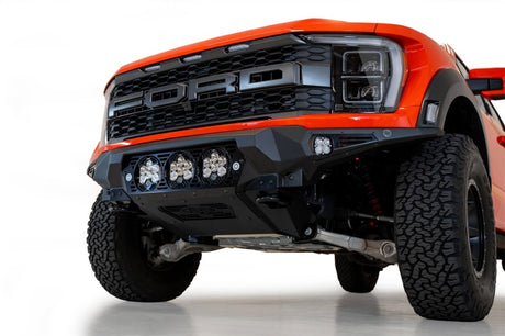 2021-2023 F-150 Raptor Bomber Front Bumper w/ Baja LP6 Light Mounts - View 3 | Dirty Garage