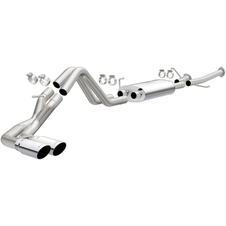 2014-2021 Tundra V8 4.6L 5.7L Stainless Steel Cat-Back Exhaust Dual Same Side Passenger Rear Tire | Dirty Garage