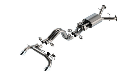 Borla 22-24 Ford Bronco Raptor V6 Turbo AT 2WD / 4WD ATAK Catback Exhaust w/ 4in Chrome Tips | Dirty Garage