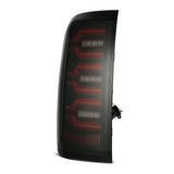 2014-2018 GM 1500 HD Luxx-Series LED Tail Lights Black Red Active Light Sequential Signal - View 3 | Dirty Garage