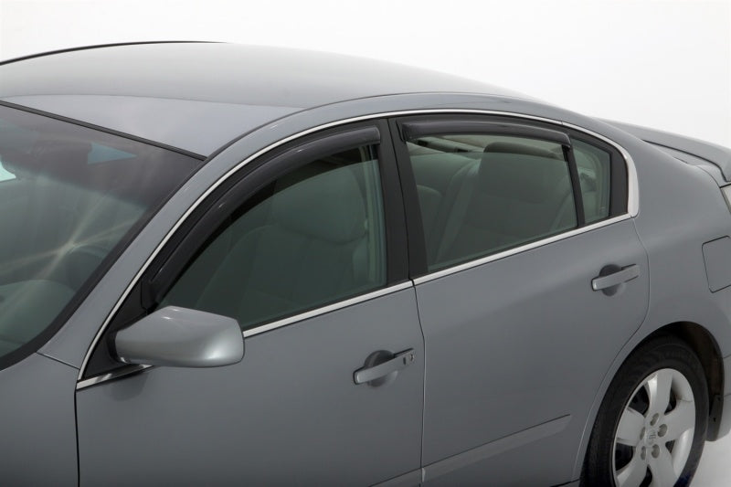 2021-2022 Elantra Ventvisor Outside Mount Window Deflectors 4-Piece Smoke - View 3 | Dirty Garage