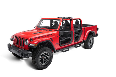 Rugged Ridge 18-20 Jeep Wrangler JL/JT Rectangular Trail Mirror - View 4 | Dirty Garage