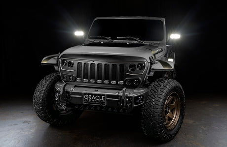 Wrangler JL Gladiator JT LED Off-Road Side Mirrors - View 4 | Dirty Garage