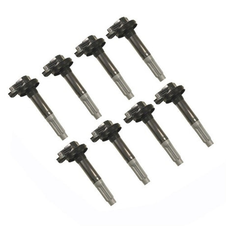 Universal Coyote 5.0L V8 (Fits 2/24/16 And Later Mustang GT/F-150 4V Ti-VCT) Ignition Coil Set - View 4 | Dirty Garage