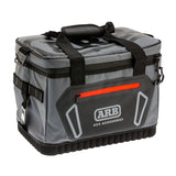 ARB Cooler Bag Charcoal w/ Red Highlights 15in L x 11in W x 9in H Holds 22 Cans | Dirty Garage