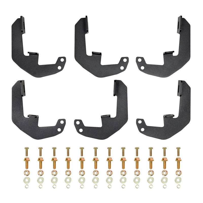 Westin 19-25 Chevrolet/GMC Silverado/Sierra 1500 CC Outlaw Drop Running Boards - Tex. Blk - View 3 | Dirty Garage