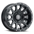 Universal Compression 17x8.5 6x5.5 0mm Offset 4.75" BS 106.1mm Bore Satin Black Wheel | Dirty Garage