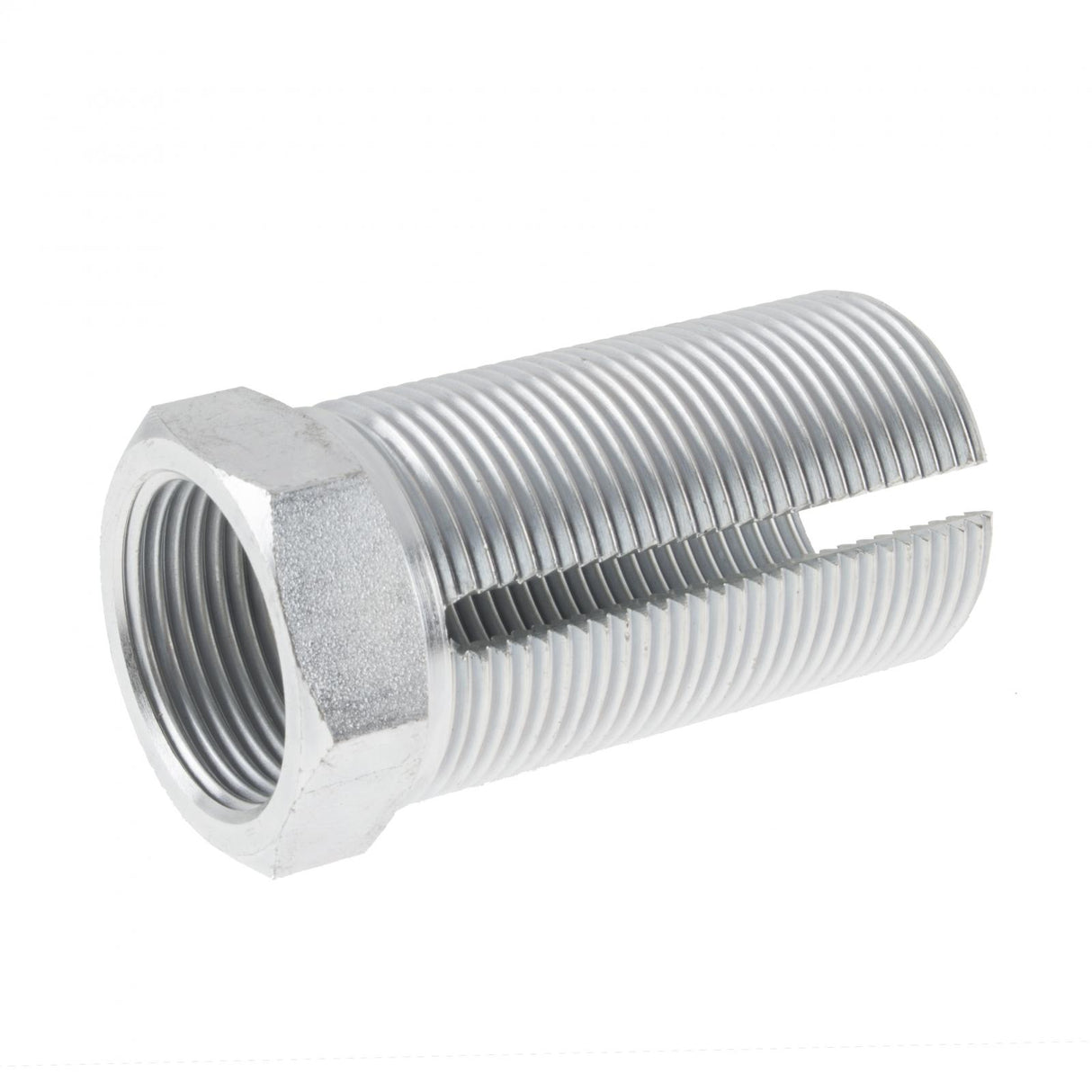 Rod End Double Adjuster Sleeve 1 1/4-12 (Zinc Plated) - View 2 | Dirty Garage