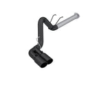 2017-2024 Superduty 6.4L Filter Back Single Side Dual Exit Exhaust System Black | Dirty Garage