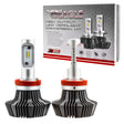 Universal H11 4000 Lumen LED Headlight Bulbs 6000K Pair | Dirty Garage