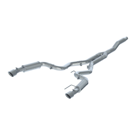 2015-2018 Mustang EcoBoost 3" Cat Back Dual Split Rear Exit Street Version | Dirty Garage