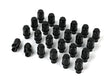Universal Alloys Lug Nut Kit Black 14x1.5 24 Lug Nuts Custom Shank | Dirty Garage