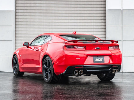 Borla Chevy 16-17 Camaro 6.2L ATAK Catback w/ Dual Tips (NPP) Dual Split Rear Exit - View 4 | Dirty Garage