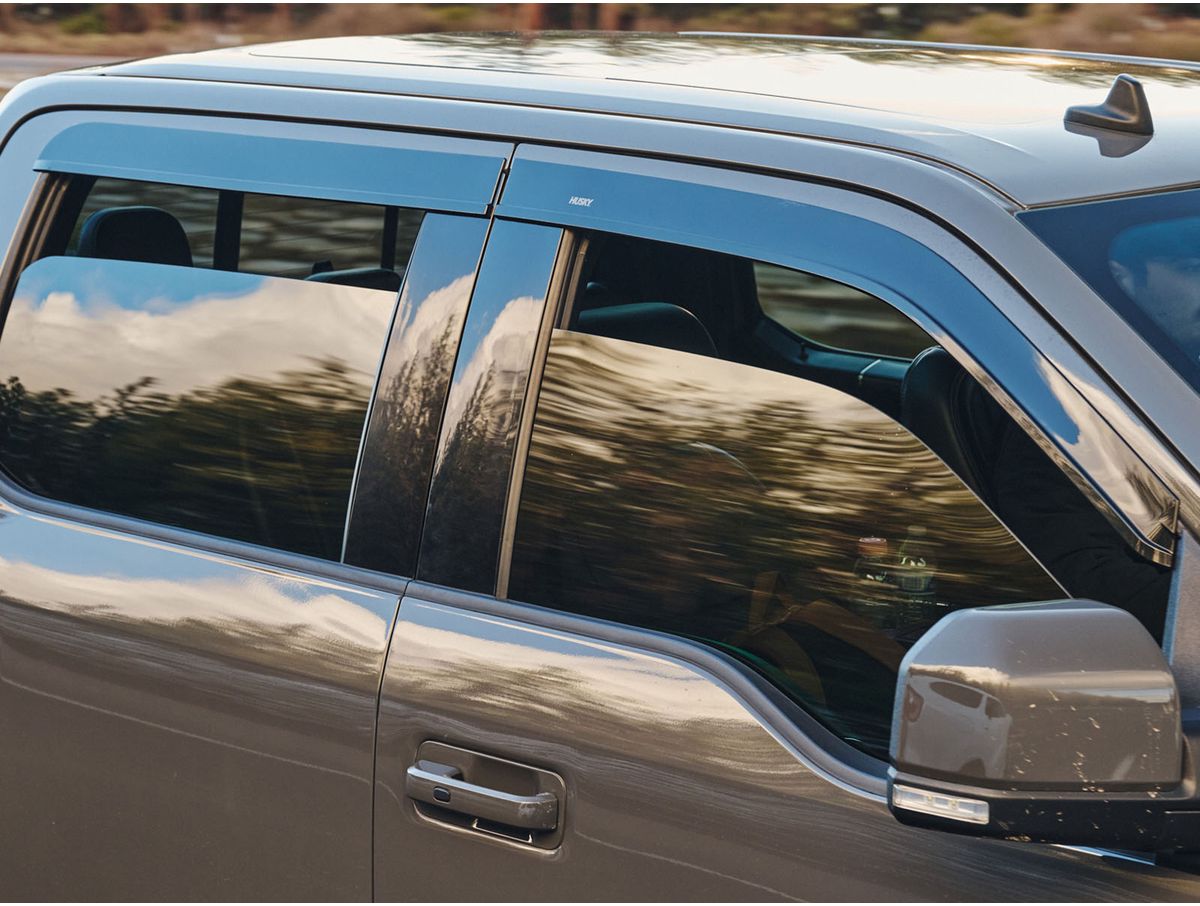 2024-2025 Silverado/Sierra EV Low Profile Smoke Ventvisors - View 2 | Dirty Garage